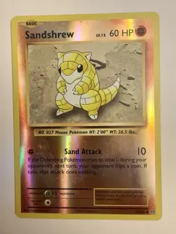 Sandshrew 54/108 Reverse Holo Common XY Evolutions Pokemon TCG - Image 1