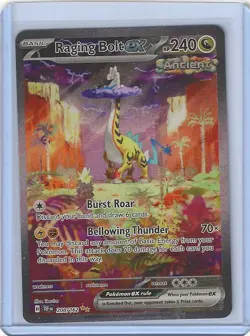 Pokemon Raging Bolt EX Scarlet & Violet Temporal Forces 208/162 - Image 1