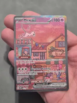 Pokemon TCG Mew ex Full Art SIR Promo Holo 151 UPC 053 NEAR MINT - Image 2