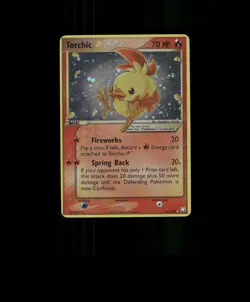 FAN-ART READ DESCRIPTION BELOW HOLO TORCHIC Card TORCHIC Pokemon Card p2 - Image 1