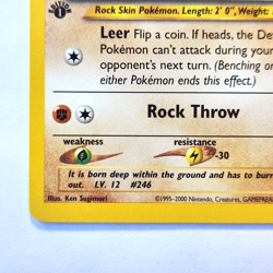 Larvitar 70/105 Pokemon TCG 1st Edition Neo Destiny NM Vintage 2002 Card - Image 5