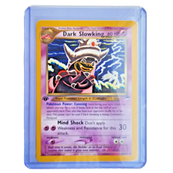 Dark Slowking 20/105 Pokemon TCG Neo Destiny 1st Edition NM Vintage 2002 Card - Image 1
