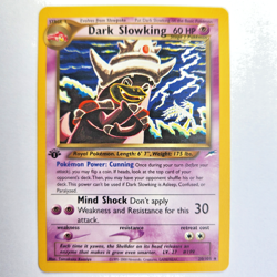 Dark Slowking 20/105 Pokemon TCG Neo Destiny 1st Edition NM Vintage 2002 Card - Image 2