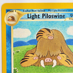 Light Piloswine 26/105 Pokemon TCG 1st Edition Neo Destiny NM Vintage 2002 Card - Image 3