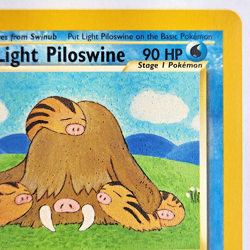 Light Piloswine 26/105 Pokemon TCG 1st Edition Neo Destiny NM Vintage 2002 Card - Image 4
