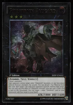 Ghostrick Alucard (UTR) SHSP-EN052 SHSP Ultimate Rare 1st Edition Yu-Gi-Oh - Image 1