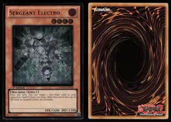 Sergeant Electro (UTR) PHSW-EN090 PHSW Ultimate Rare 1st Edition Yu-Gi-Oh - Image 3