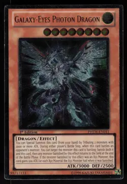 Galaxy-Eyes Photon Dragon (UTR) PHSW-EN011 Ultimate Rare 1st Edition Yu-Gi-Oh - Image 1