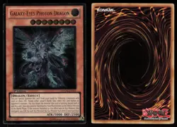 Galaxy-Eyes Photon Dragon (UTR) PHSW-EN011 Ultimate Rare 1st Edition Yu-Gi-Oh - Image 3