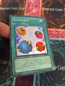 Yugioh Scapegoat SDJ-041 Super Rare Unlimited NM/LP - Image 2