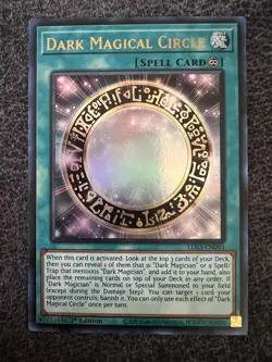 Yugioh Dark Magical Circle LDS3-EN093 Ultra Rare 1st Edition NM - Image 1