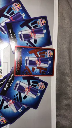 One Piece Red Bull Don Set, Promo Luffy, Sticker, and Paper Mat - Image 3
