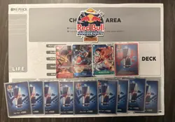 Red Bull x One Piece – Double Don!! Set (10 Foil Red Bull Don + Luffy Promo) 🔥! - Image 1