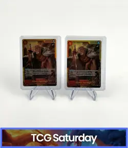 ONE PIECE TWO LEGENDS SILVERS RAYLEIGH #OP08-116 SECRET RARE LOT OF 2 - Image 1