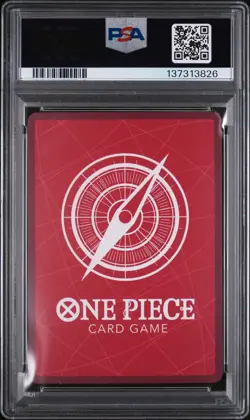 2025 ONE PIECE PROMOS PSA MAGAZINE EXCLUSIVE #001 SHANKS PSA 10 - Image 2