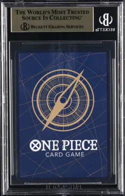 2025 ONE PIECE A FIST OF DIVINE SPEED JPN ALT ART SP #OP07085 STUSSY BGS 9.5 - Image 2