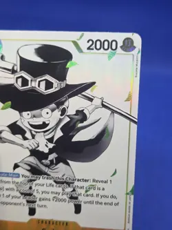 One Piece Ultra Deck: The Three Brothers Sabo ST13-007 Parallel Alternate Art NM - Image 4