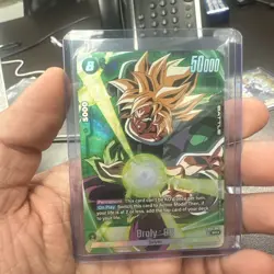 Dragon Ball Card Game Broly: BR FB06-063 SR Alt Art Foil fusion world - Image 1