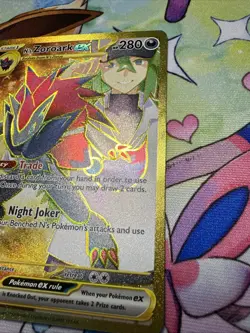 Pokemon TCG Journey Together N's Zoroark EX Holo Ultra Rare Card 189/159 - Image 5