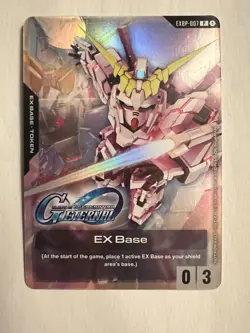 EX Base EXBP-007 Promo G Generation Eternal Collaboration Pack Gundam Card Game - Image 1
