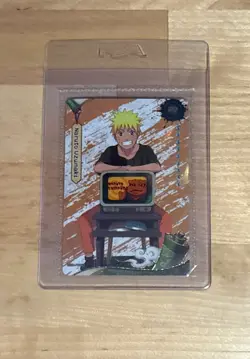 2025 PSA Sealed Kayou Naruto Uzumaki PSA Magazine Promo Card #NRSA-PR-003 - Image 1