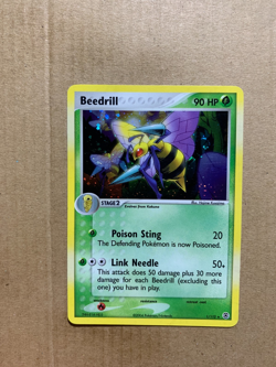 Beedrill 1/112 EX FireRed & LeafGreen - Holo Pokemon Card - NM - Image 1