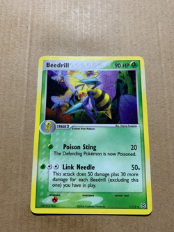 Beedrill 1/112 EX FireRed & LeafGreen - Holo Pokemon Card - NM - Image 2