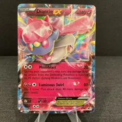 Diancie EX XY43 Black Star Promo Holo 2015 Pokemon TCG Card - Image 1