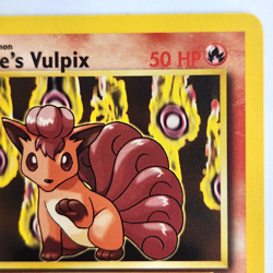 Blaine's Vulpix 66/132 Pokemon TCG Gym Challenge NM Vintage 2000 Card - Image 4