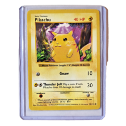 Pikachu 058/102 Pokemon TCG Base Set (Shadowless) LP Vintage 1999 Card - Image 1