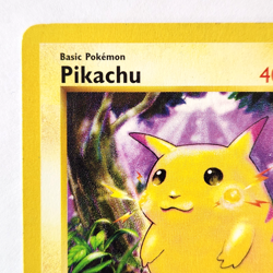 Pikachu 058/102 Pokemon TCG Base Set (Shadowless) LP Vintage 1999 Card - Image 2