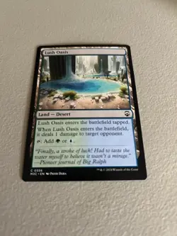 Lush Oasis 0356 Non Foil Common Modern Horizons 3 MTG Near Mint - Image 1