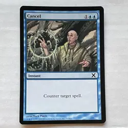 MTG Tenth Edition Cancel Near Mint-Mint English - Image 1