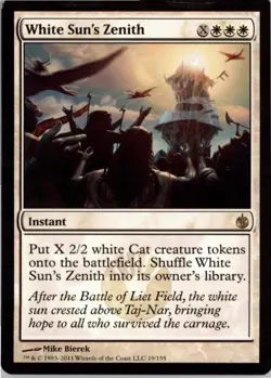 White Sun's Zenith R Mirrodin Besieged 19 NM - Image 1