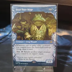 Dour Port-Mage - Foil #303 (Showcase) Bloomburrow - Mtg - Image 1