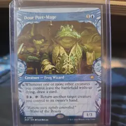 Dour Port-Mage - Foil #303 (Showcase) Bloomburrow - Mtg - Image 3