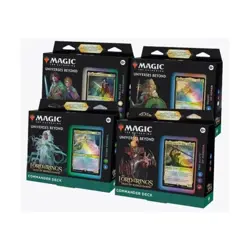 WotC MtG Commander The Lord of the Rings Commander Deck - Set of 4 New - Image 1