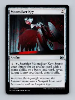 Moonsilver Key Innistrad: Midnight Hunt Non-Foil MTG NM - Image 1