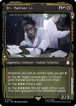 MTG - Dr. Madison Li (Showcase) [Fallout] Foil - Image 1