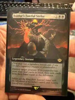 MTG Lord of the Rings Surge Foil Lot (Smaug, Call of the Ring, Gandalf, Gollum) - Image 4