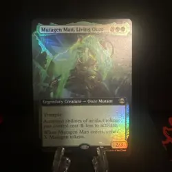 Mutagen Man, Living Ooze - Foil R MTG Teenage Mutant Ninja Turtles M/NM, Engl - Image 1