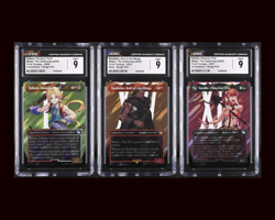 MTG Final Fantasy Surge Foil CGC 9 Lot - Raubahn, Vanille, Zidane - Image 1