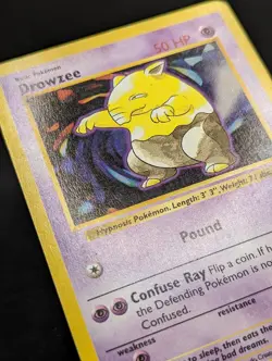 Pokemon TCG - Shadowless Drowzee - Base set 49/102 LP EXC - Image 1