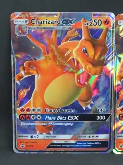 2 Charizard GX SM211 Pokemon Sun & Moon Black Star Promo Holo Oversized Lot CD3 - Image 2