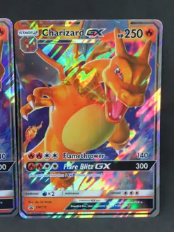 2 Charizard GX SM211 Pokemon Sun & Moon Black Star Promo Holo Oversized Lot CD3 - Image 3