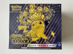 Pokemon TCG Surging Sparks ETB Elite Trainer Box - Image 1