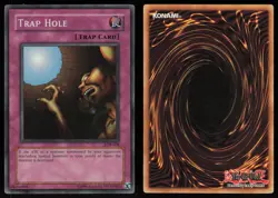 Trap Hole LOB-058 LOB Super Rare The Legend of Blue Eyes White Dragon Yu-Gi-Oh - Image 3