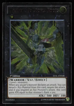 Number 39: Utopia Roots (UTR) LVAL-EN048 Ultimate Rare 1st Edition Yu-Gi-Oh - Image 1