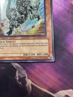 Fossil Dyna Pachycephalo LODT-EN099 Secret Rare 1st Edition Near Mint Yugioh - Image 4