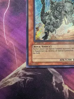 Fossil Dyna Pachycephalo LODT-EN099 Secret Rare 1st Edition Near Mint Yugioh - Image 5